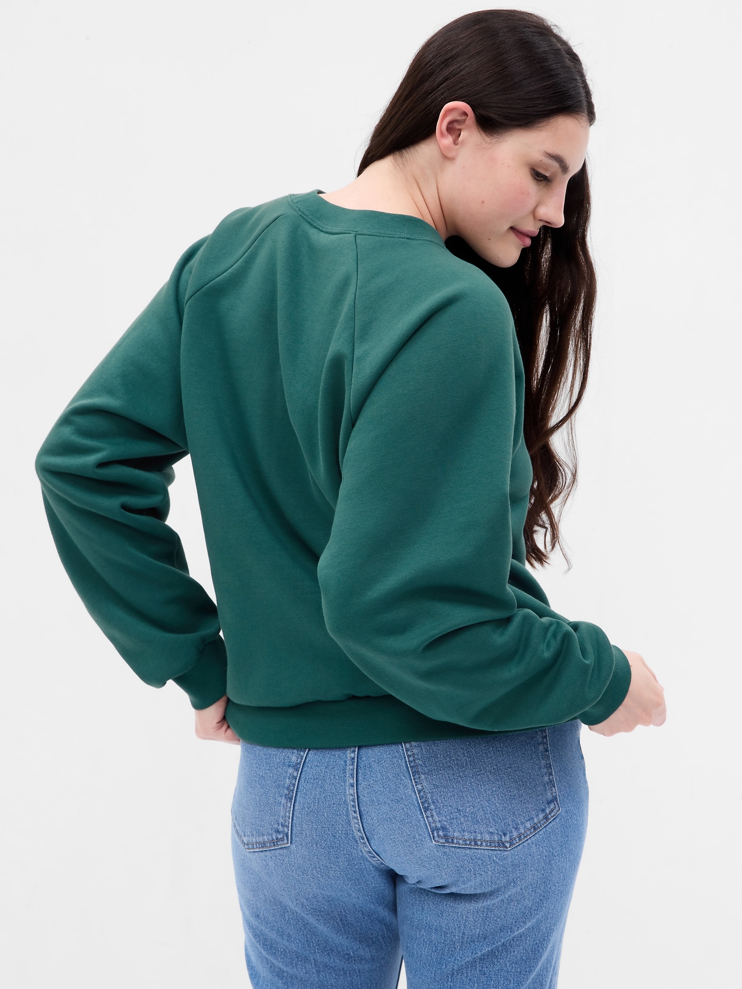 Vintage Soft Raglan Sweatshirt | Gap