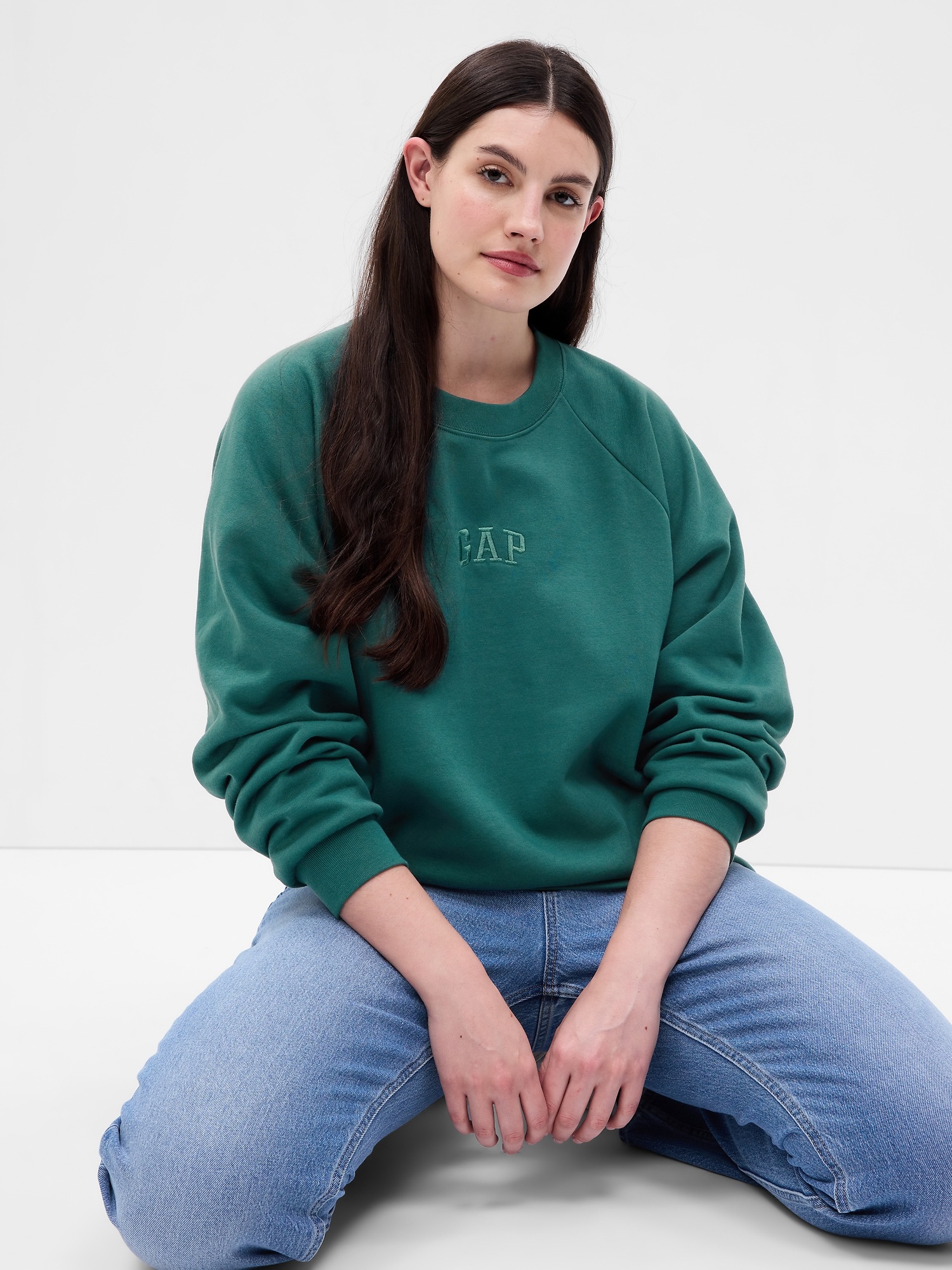 Vintage Soft Raglan Sweatshirt | Gap