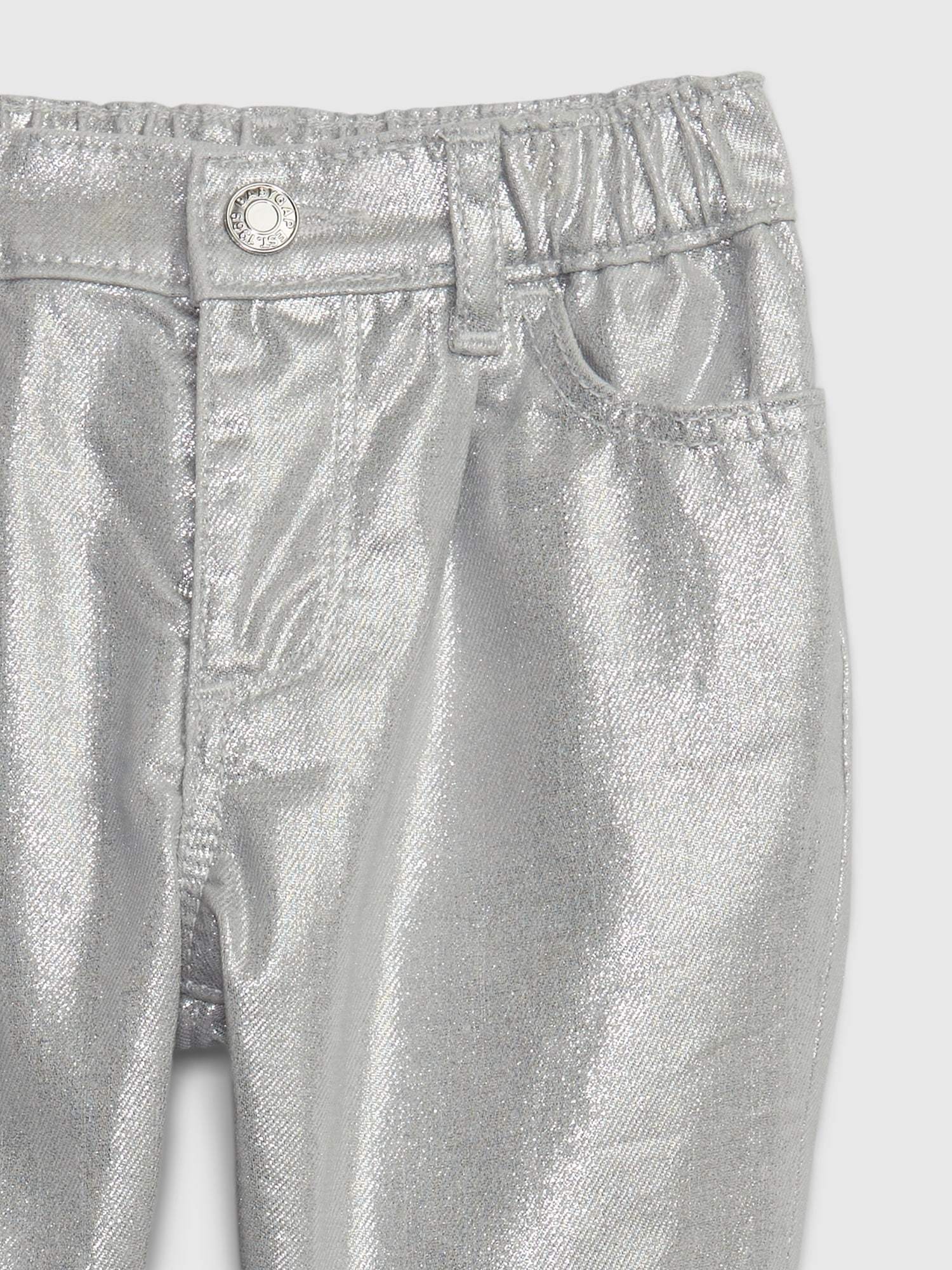 Baby Metallic Bubble Jeans Gap