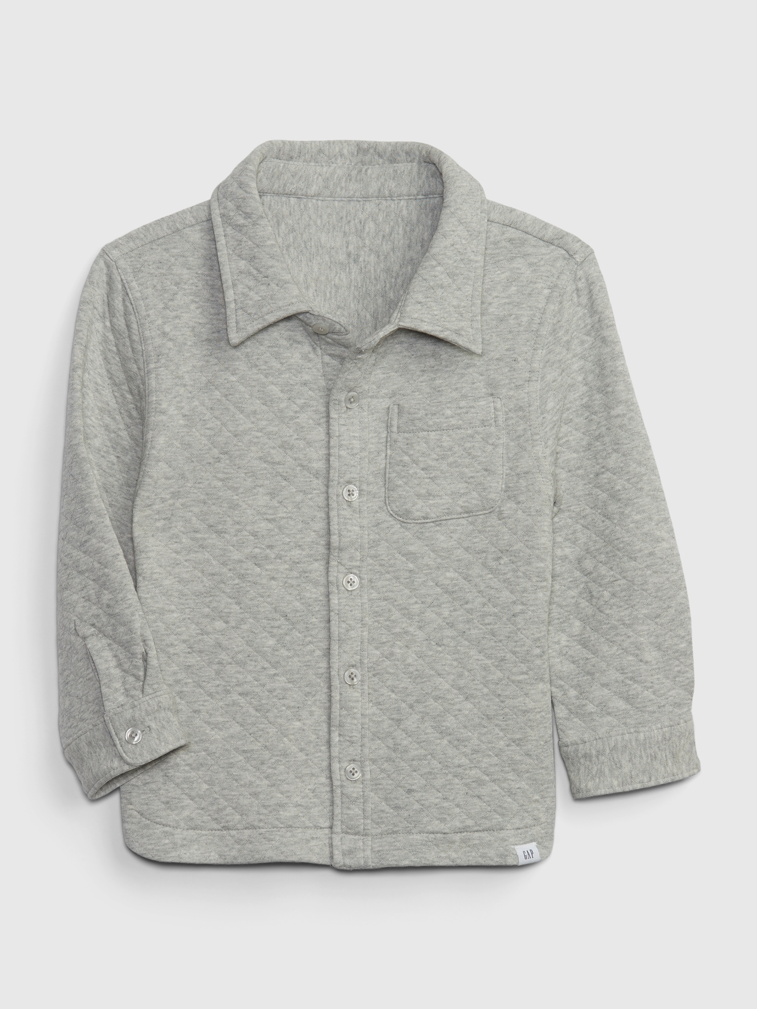 Toddler Quilted Sweatshirt Jacket | Gap