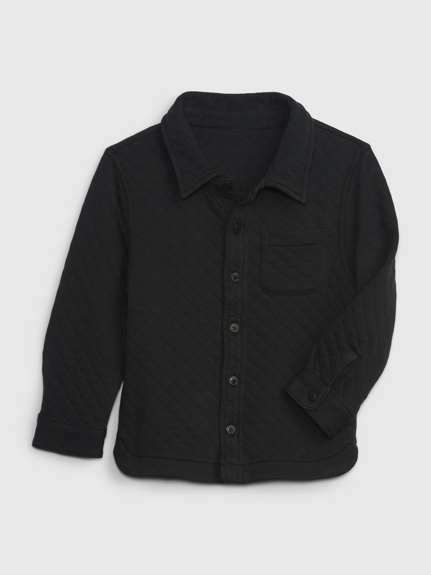 Toddler Quilted Sweatshirt Jacket Gap