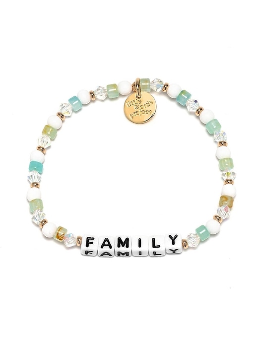 1 of 8 showing, with the color MULTI of product Little Words Project Family Bracelet