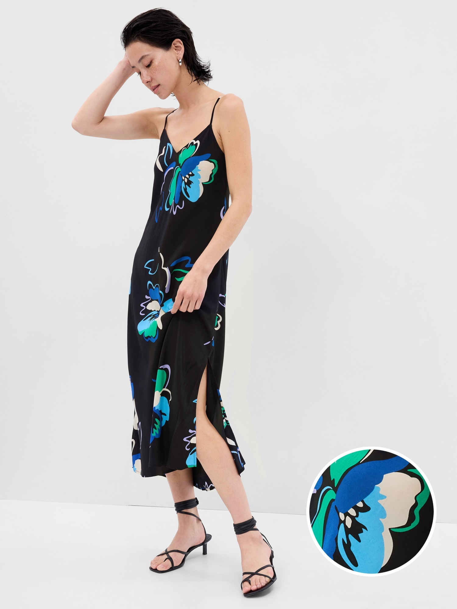 Gap Midi Slip Dress