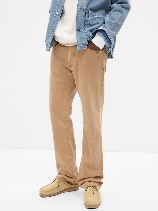 2 of 8 showing, with the color mojave of product Bootcut Jeans