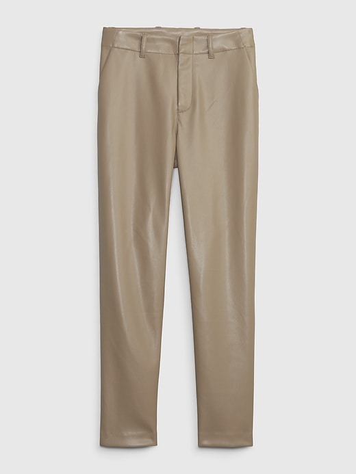 Vegan Leather Downtown Trousers | Gap