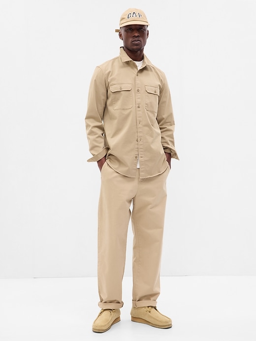 Image number 1 showing, Twill Utility Shirt