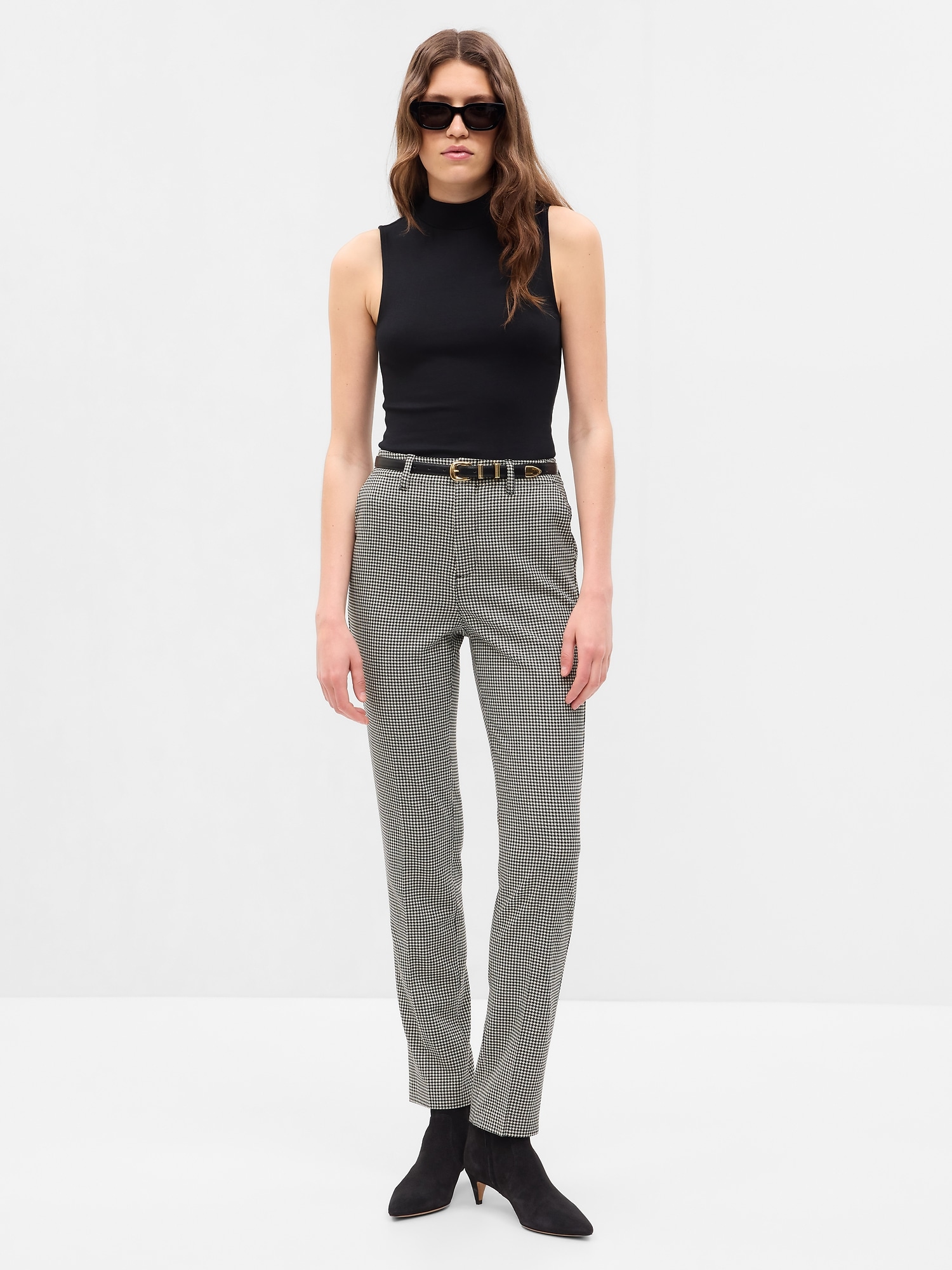 Mid Rise Downtown Trousers