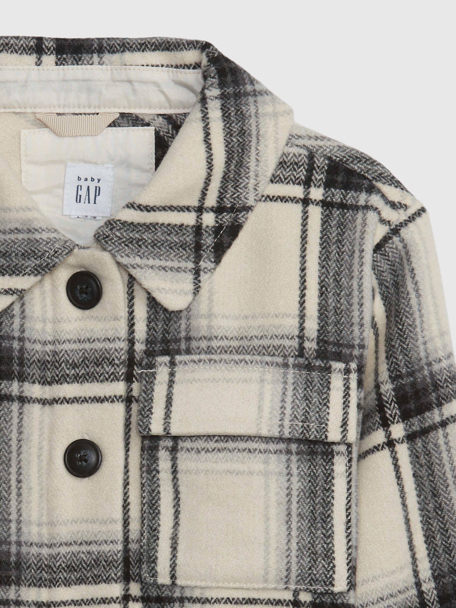 Toddler Wool Shirt Jacket | Gap