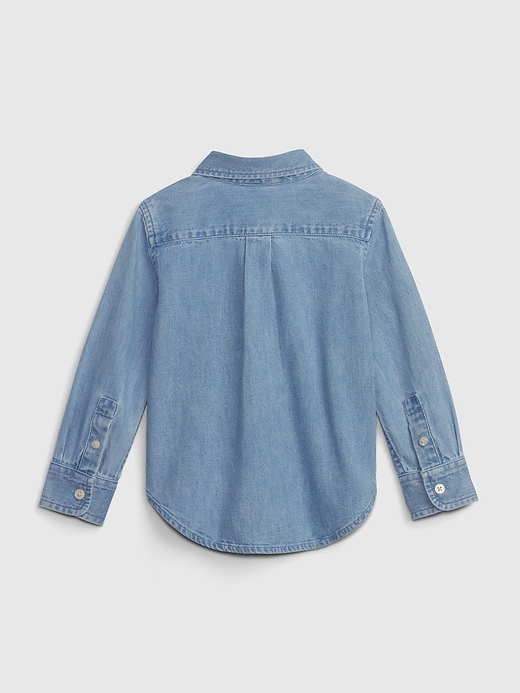 Image number 2 showing, Baby & Toddler Denim Shirt