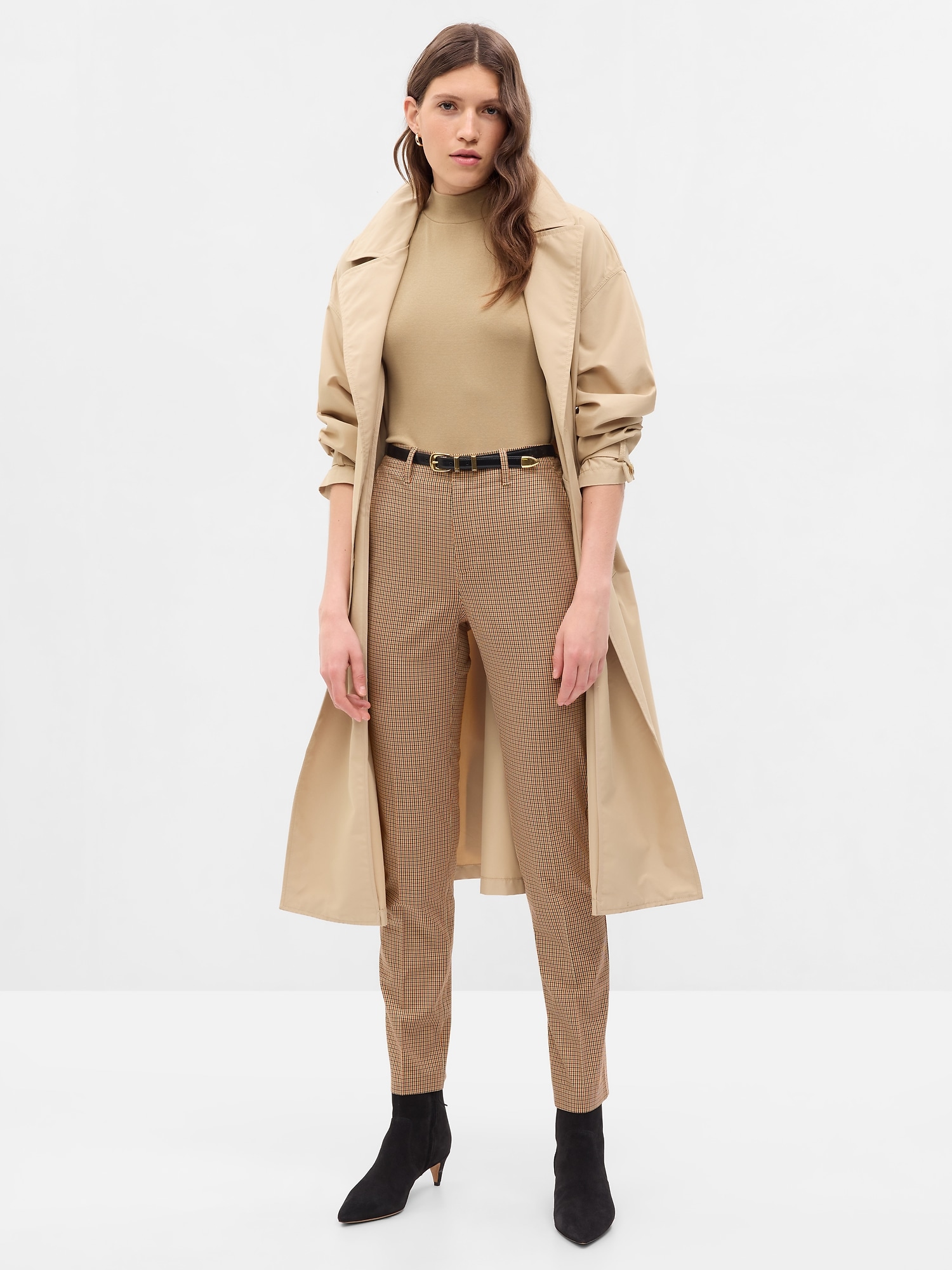 Mid Rise Downtown Trousers