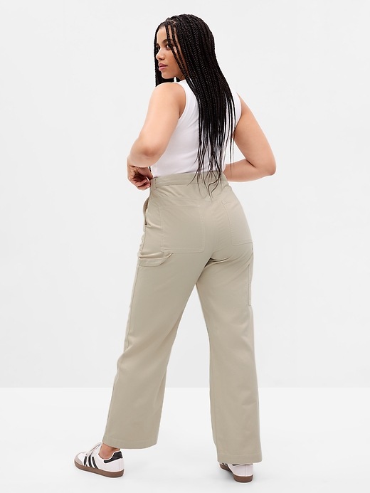 Image number 10 showing, Mid Rise Loose Carpenter Pants