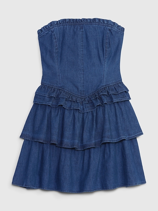 short dress with flared sleeves Avec Les Filles Women's Wide Leg Flared Jeans main image 0