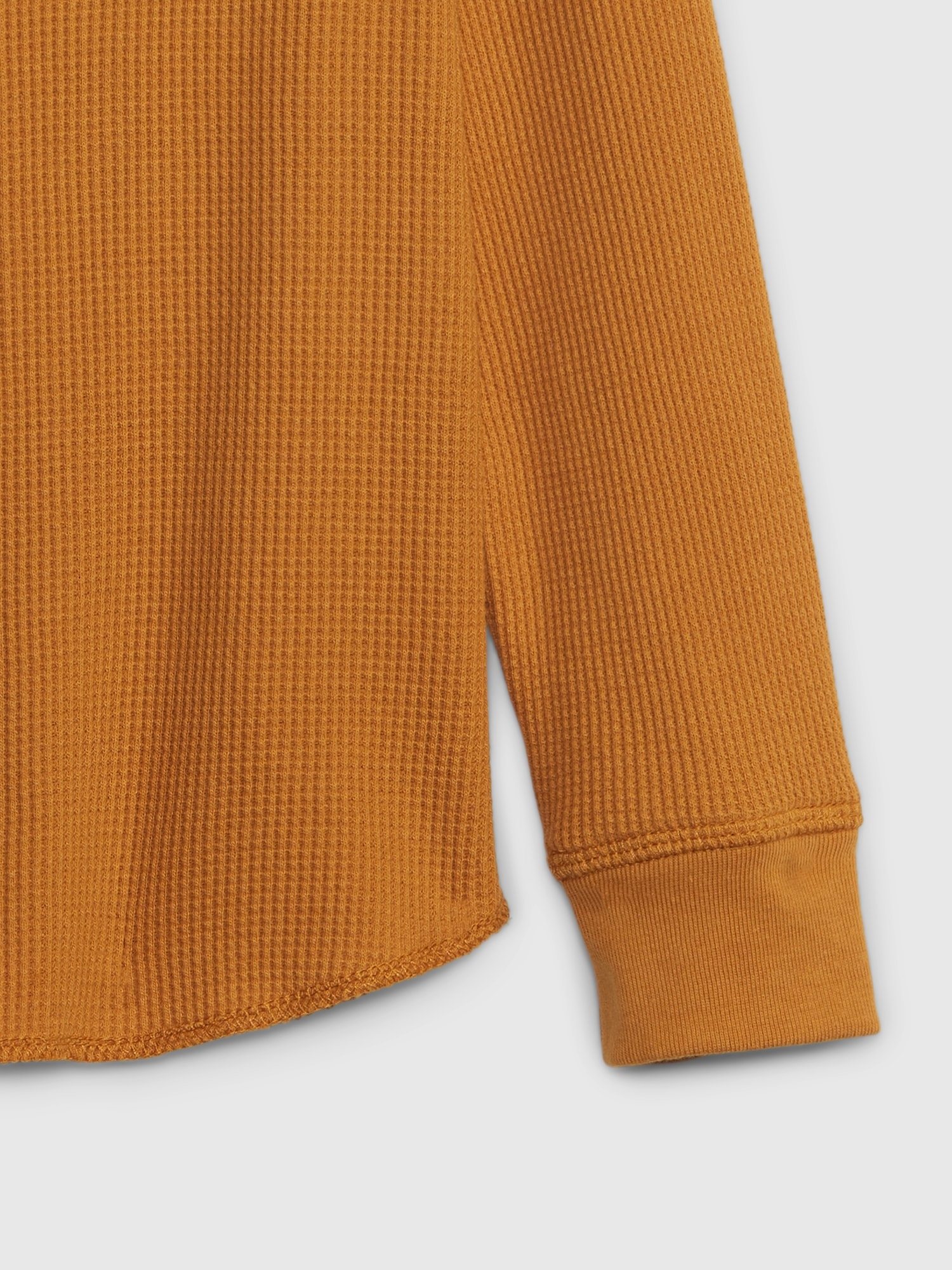 Toddler Waffle Hooded TShirt Gap