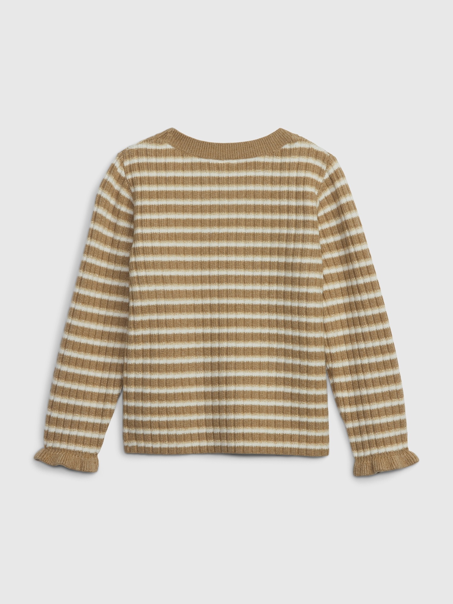 Toddler CashSoft Metallic Stripe Sweater Gap