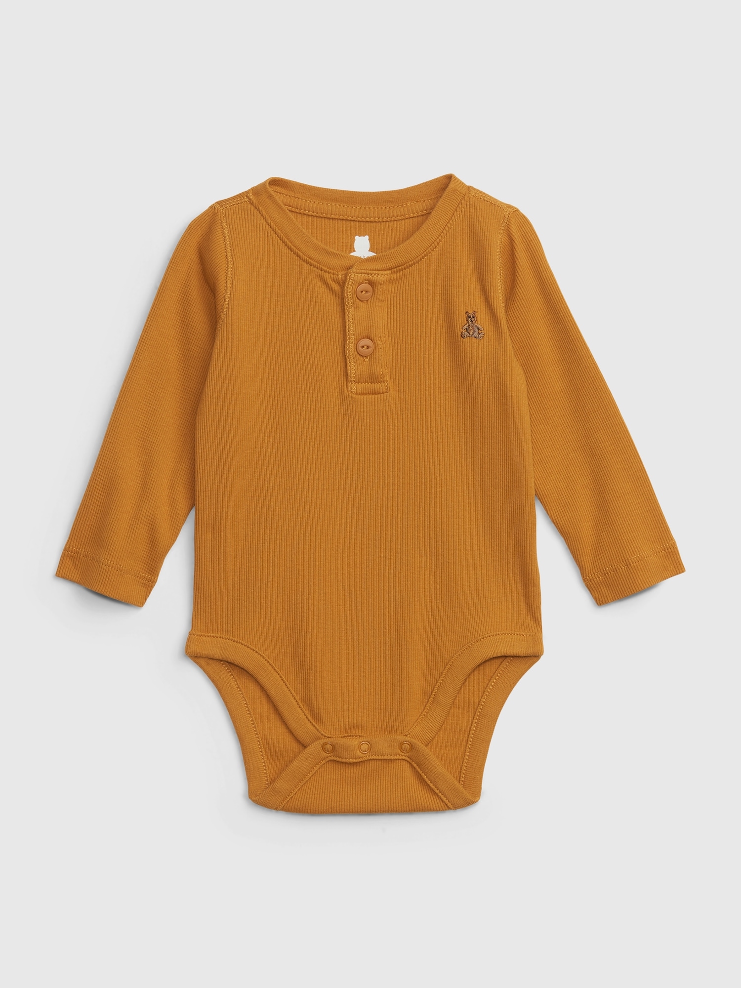 Gap Baby Organic Cotton Mix and Match Henley Bodysuit