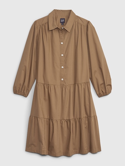 gap tiered shirt dress Tiered Mini Shirtdress