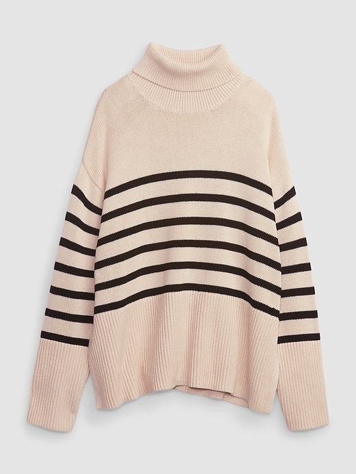 Image number 8 showing, 24/7 Split-Hem Turtleneck Sweater