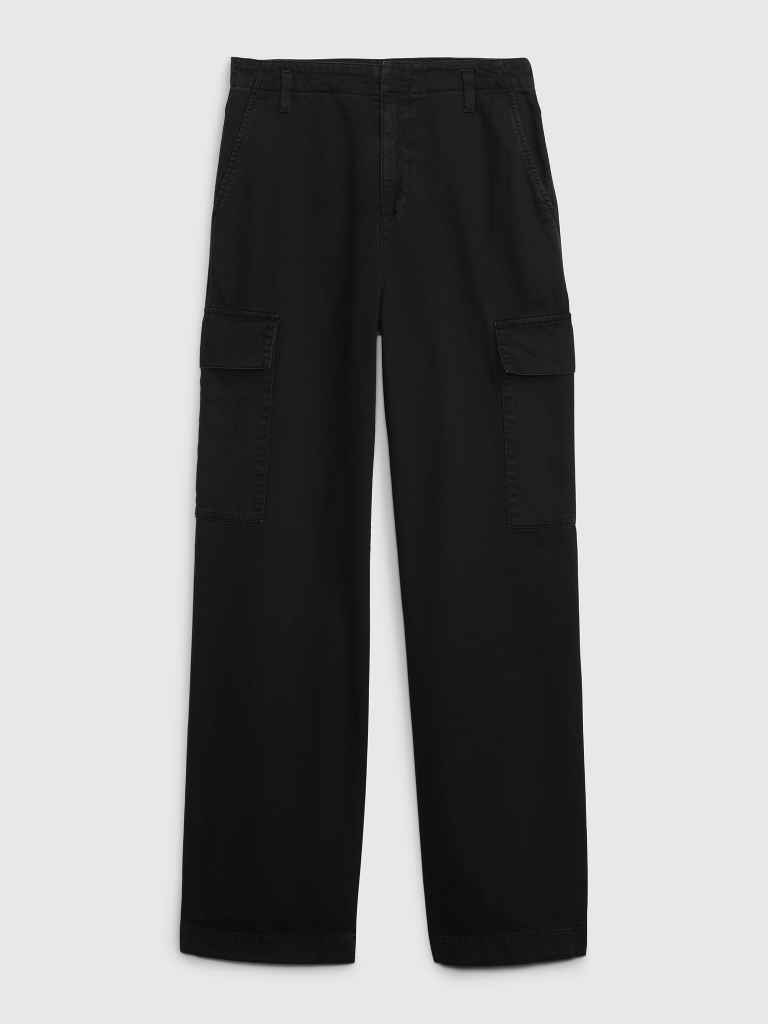 Loose Khaki Cargo Pants | Gap