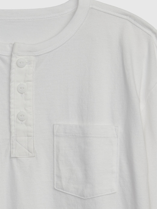 Image number 3 showing, Kids Henley Pocket T-Shirt