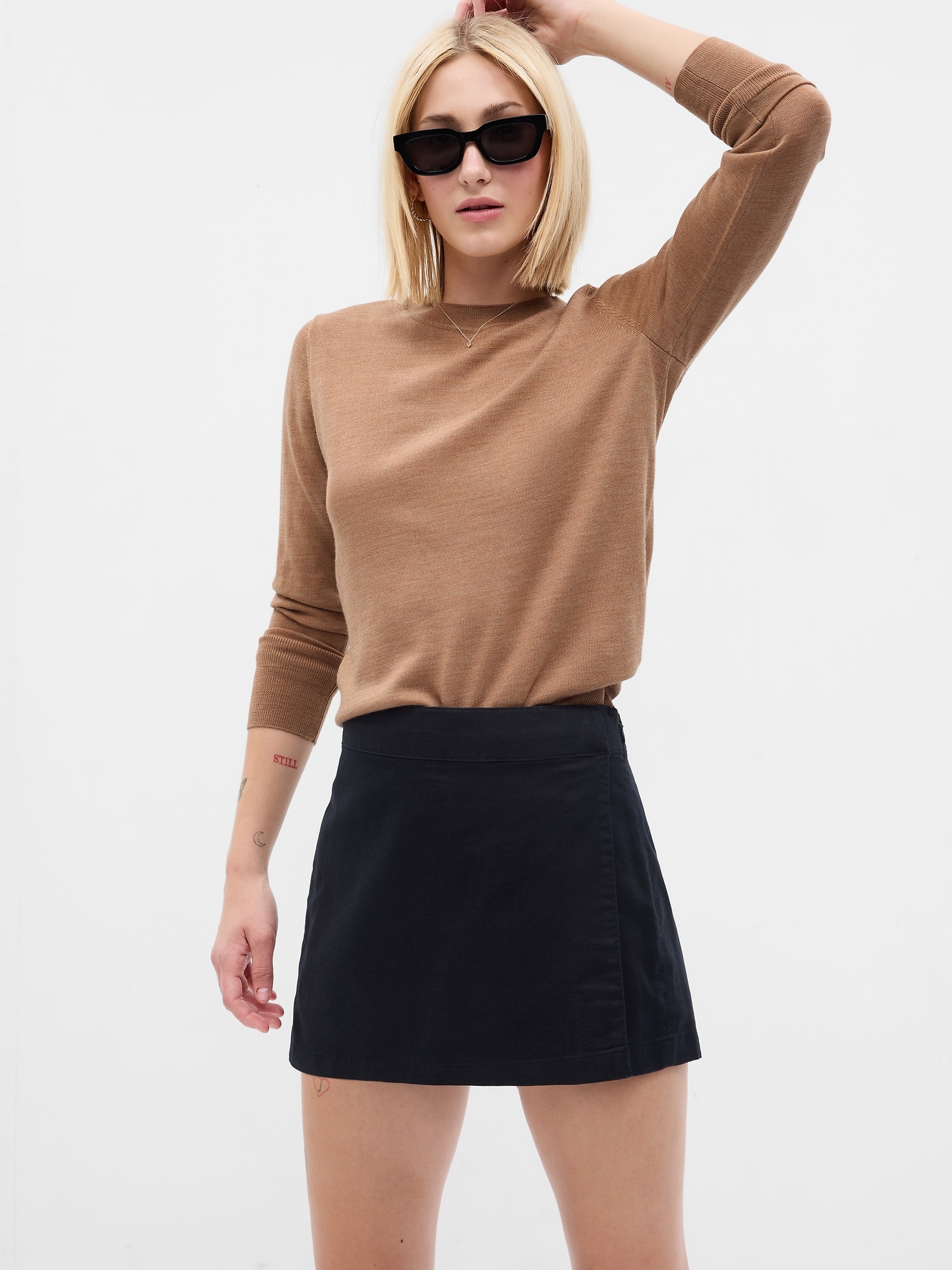 Merino Wool Crewneck Sweater Gap
