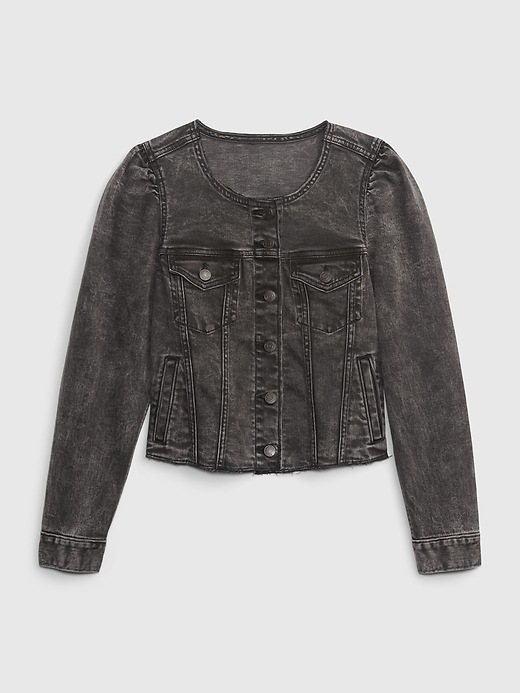 HOLIDAY PUFF SLEEVE DENIM JACKET ブラック PUFF SLEEVE DENIM JACKET Ⅱ｜HOLIDAY（ホリデイ）OFFICIAL