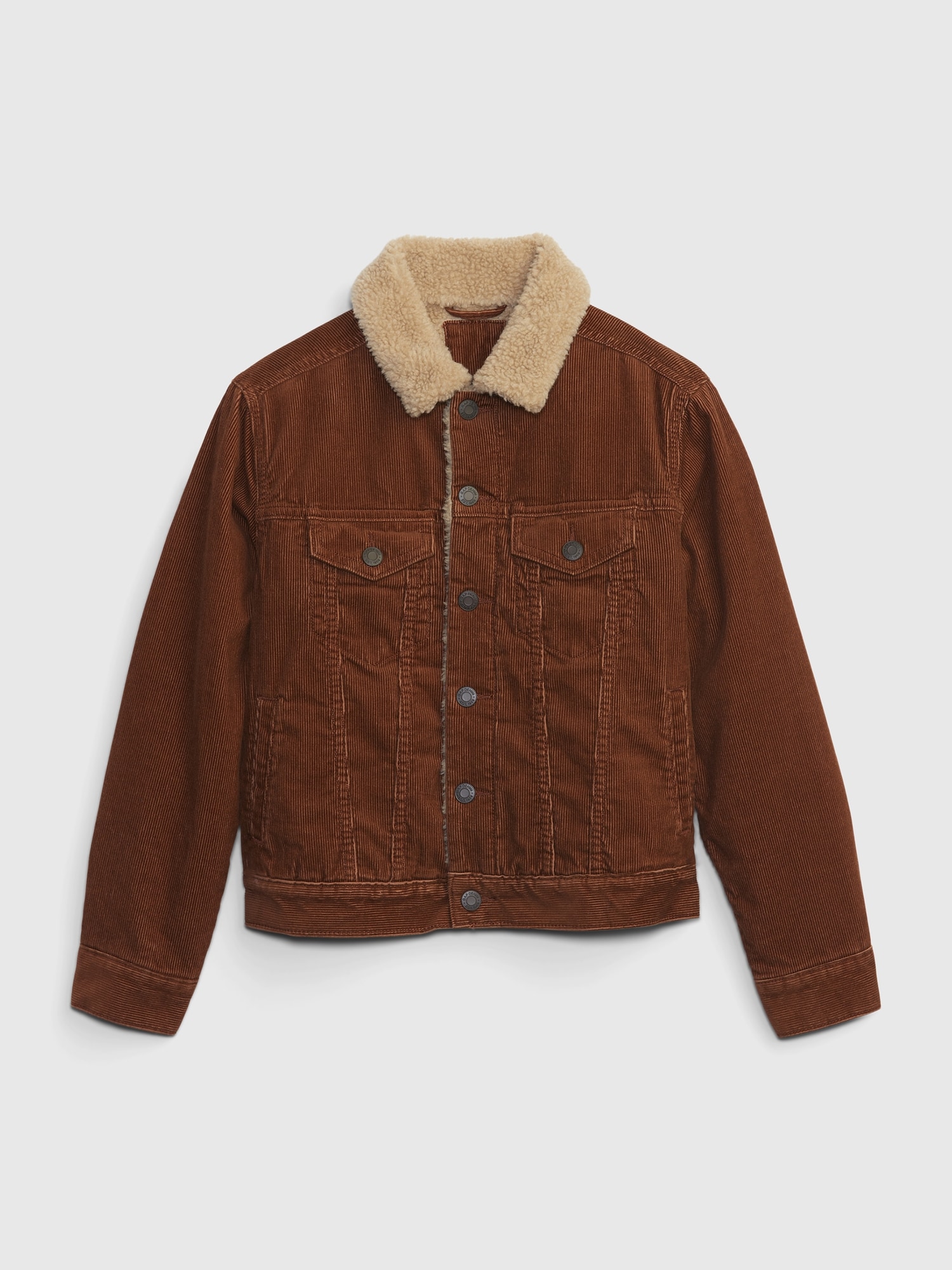 Kids Sherpa-Lined Corduroy Icon Jacket