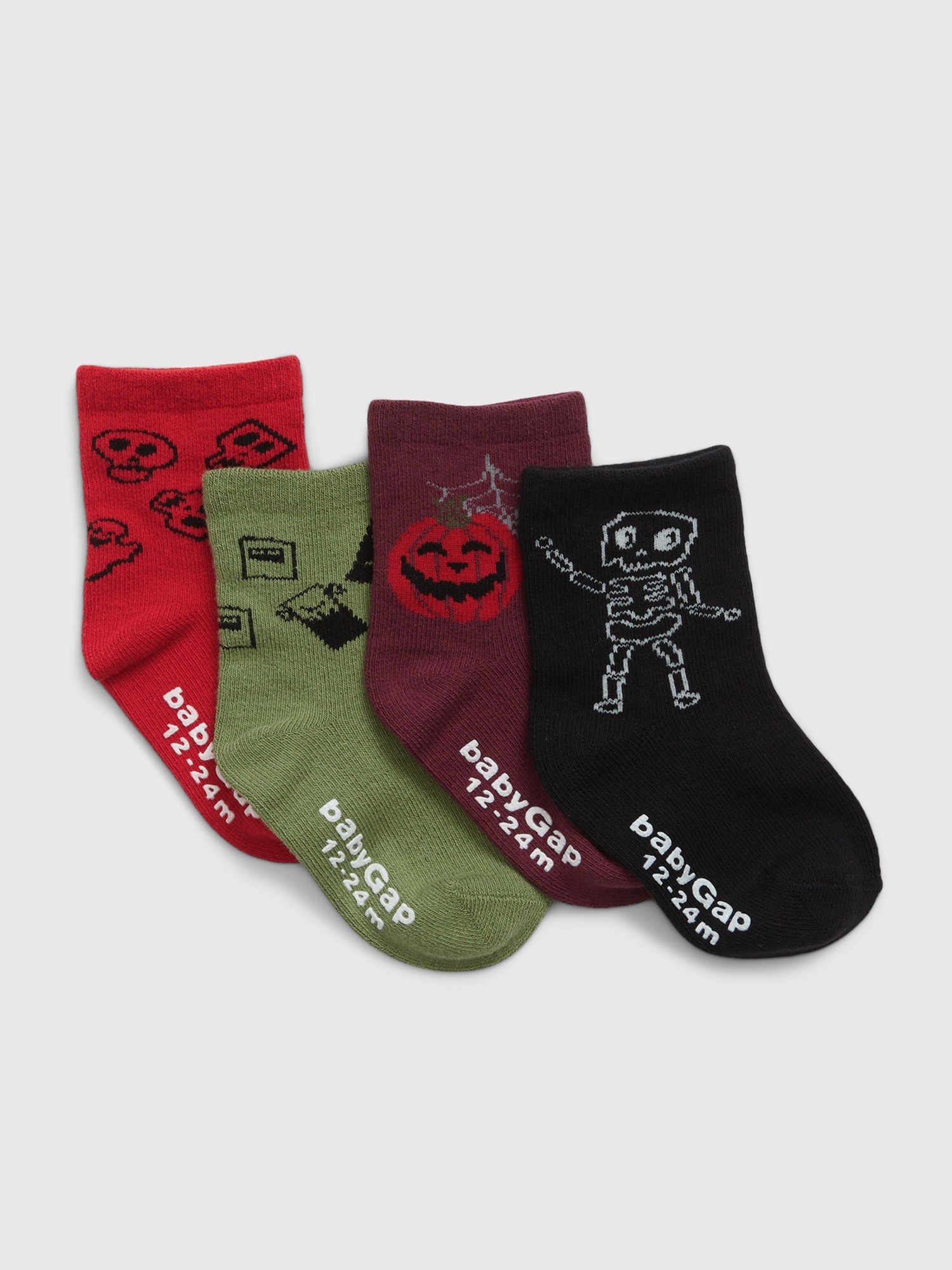 Toddler Halloween Crew Socks (4-Pack) | Gap