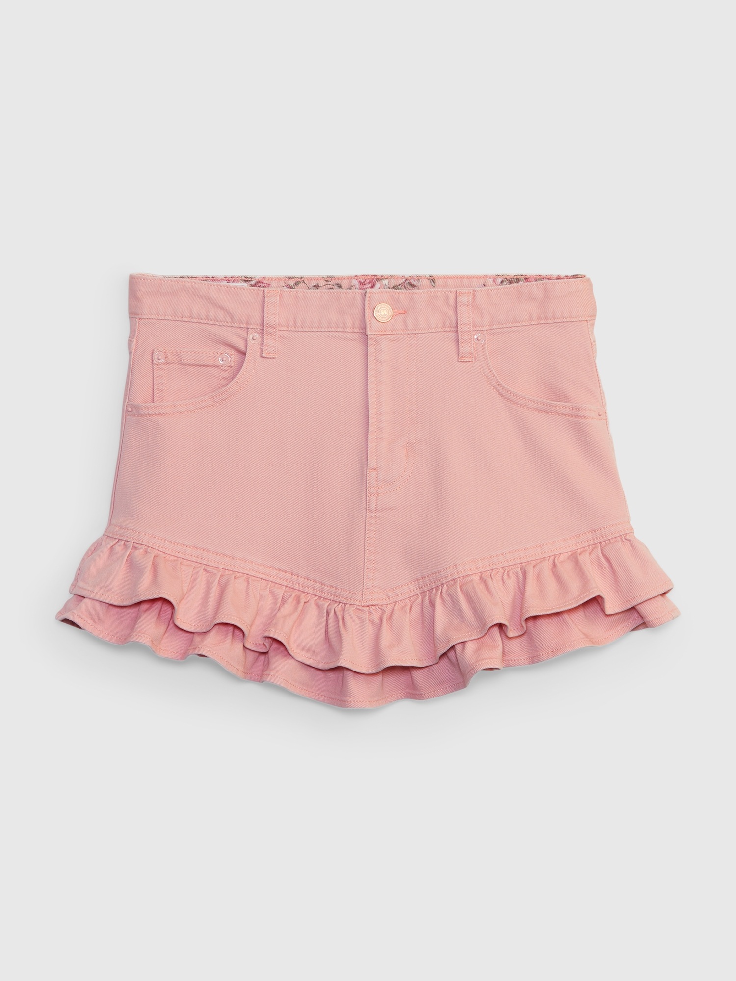 Gap × LoveShackFancy Denim Mini Skirt | Gap