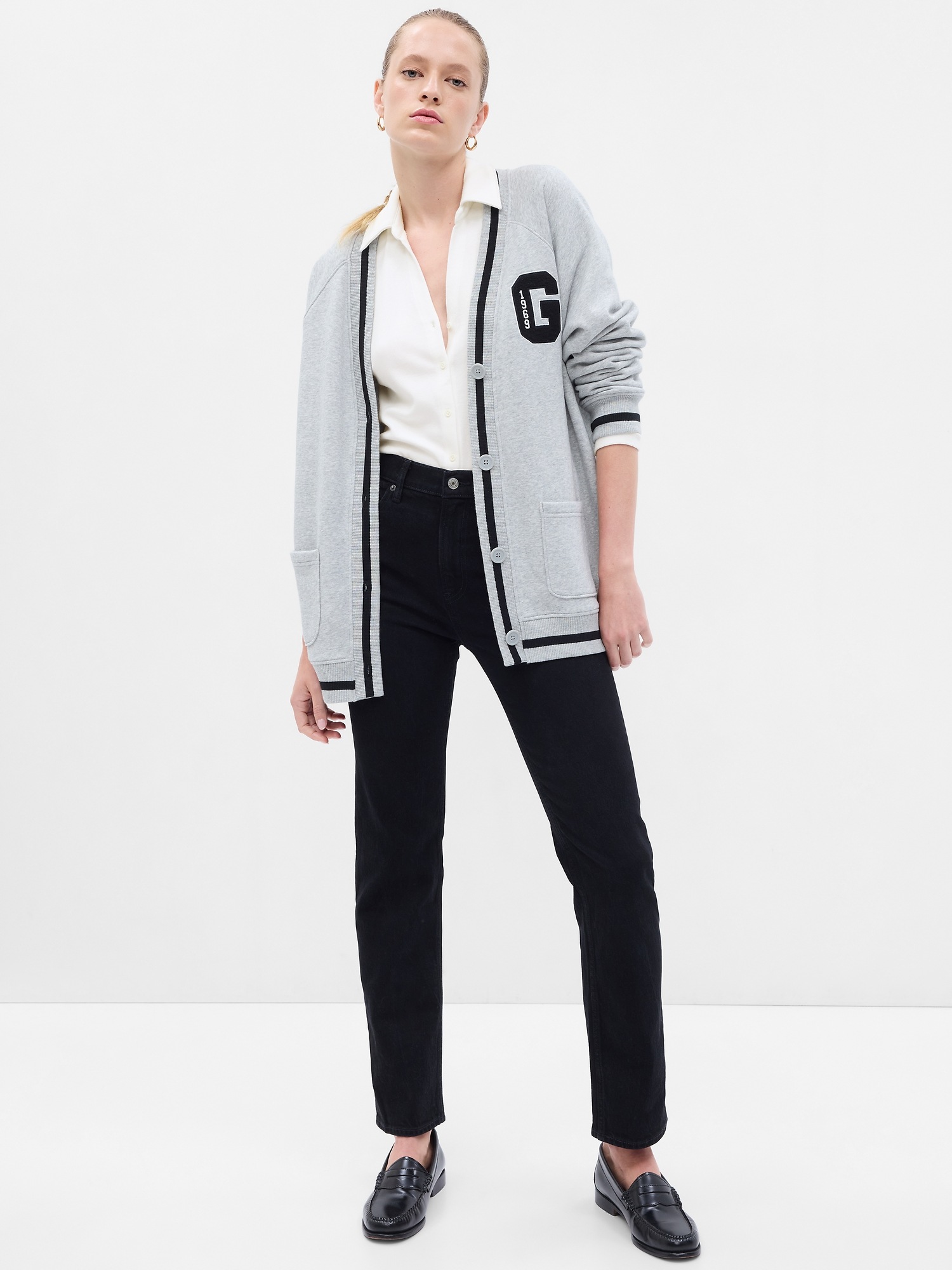 Modern ButtonFront TShirt Gap