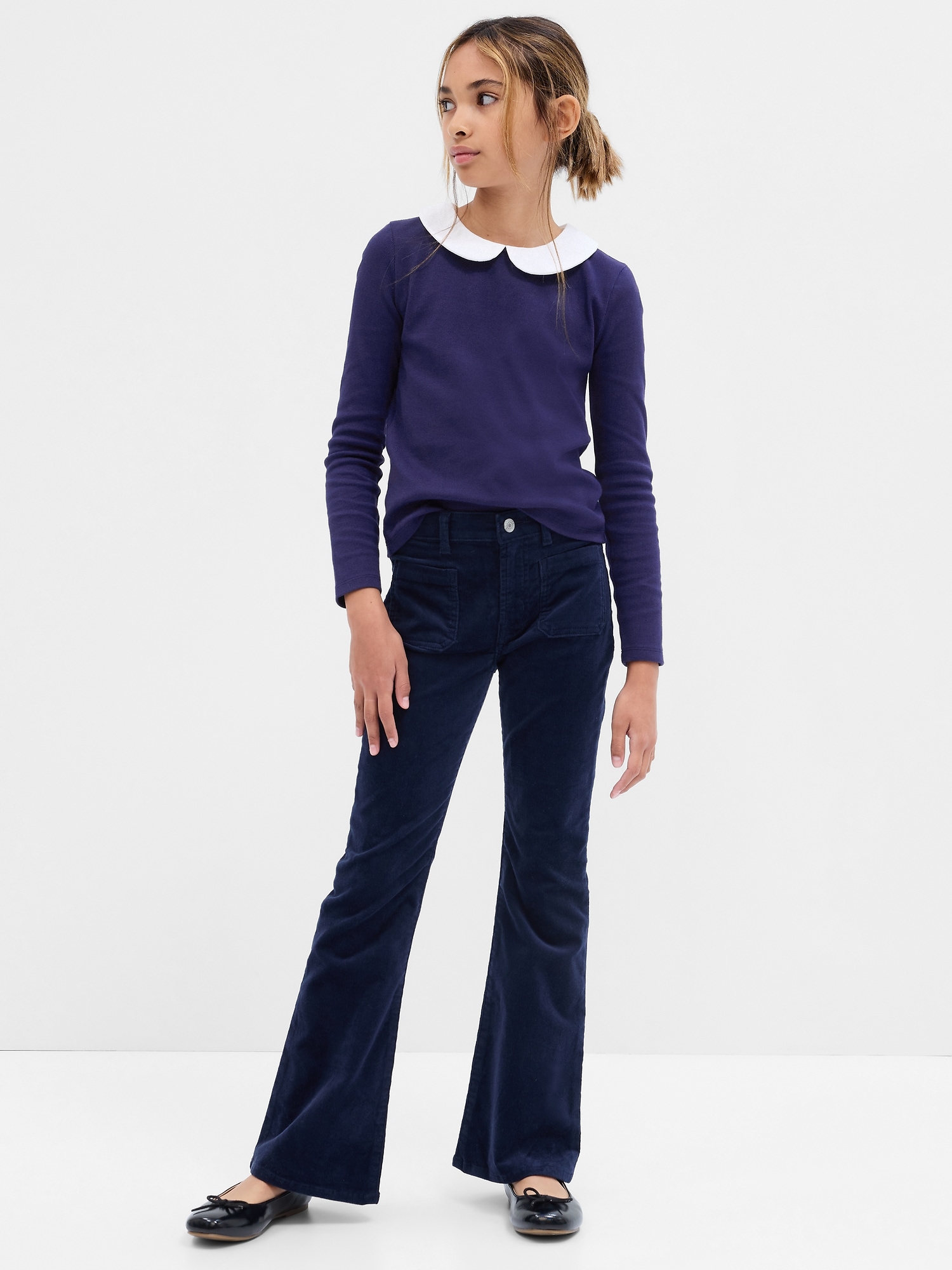 Gap Kids High Rise Corduroy 70s Flare Jeans