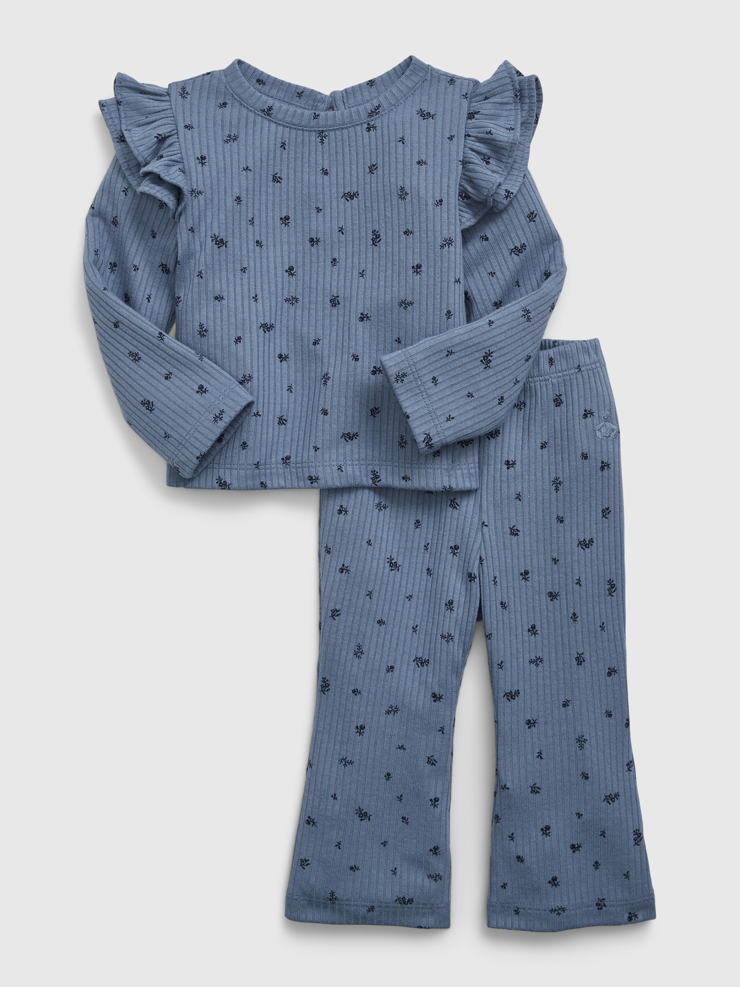 Gap Baby Rib Two-Piece Outfit Set