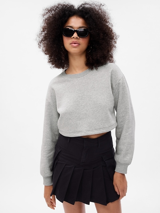 Image number 1 showing, Vintage Soft Cropped Sweatshirt