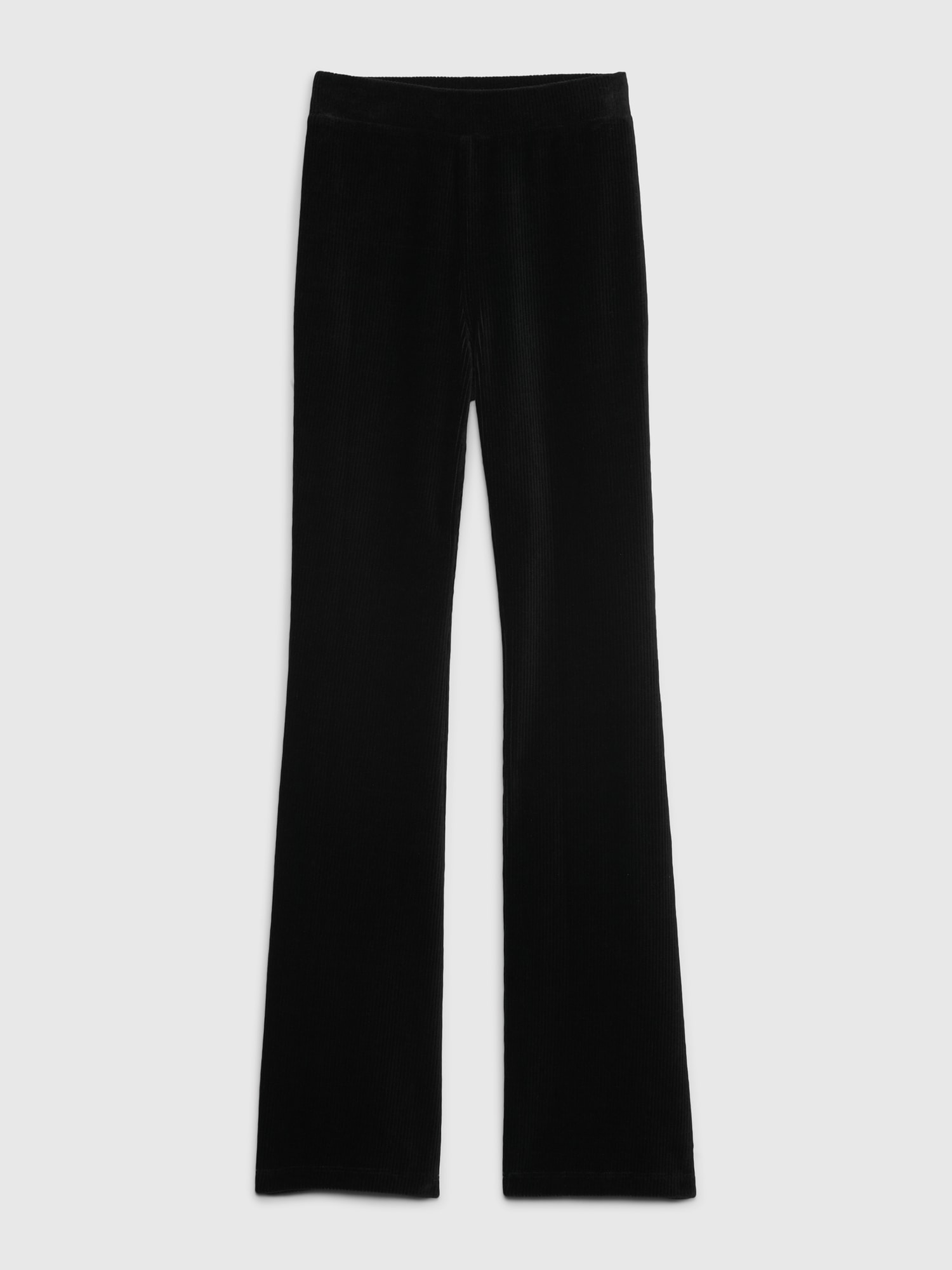 Kids Rib Velvet Flare Leggings