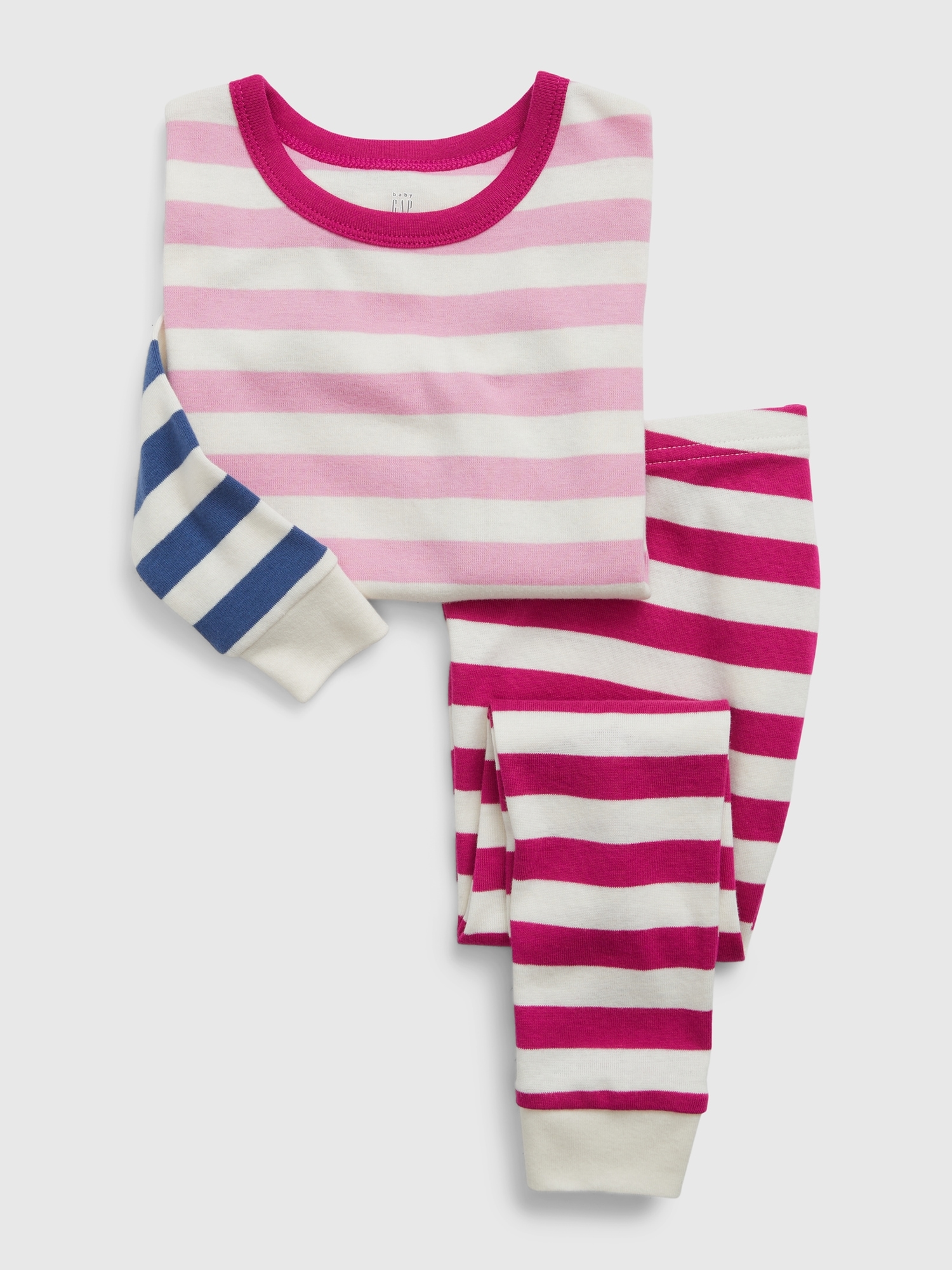 babyGap Organic Cotton Multi-Stripe PJ Set