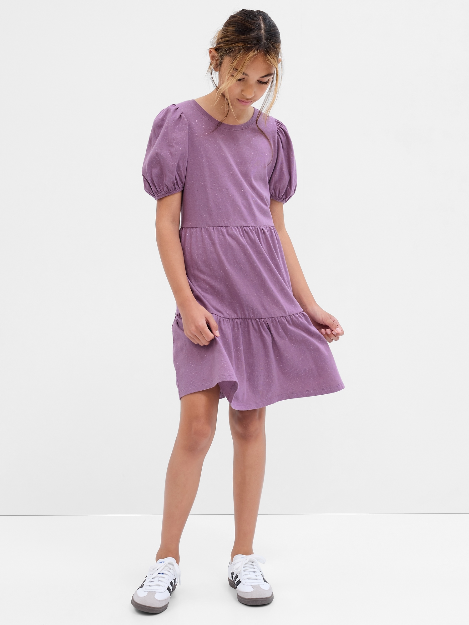Gap tiered dress deals