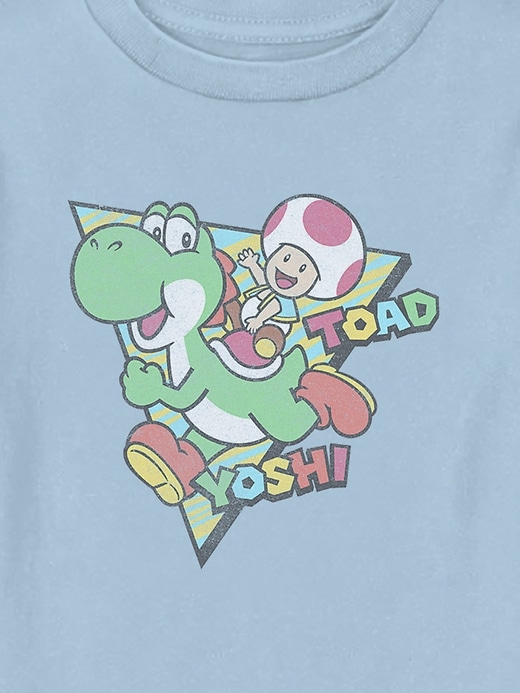 View large product image 2 of 3. Toddler Nintendo Yoshi and Toad Tee