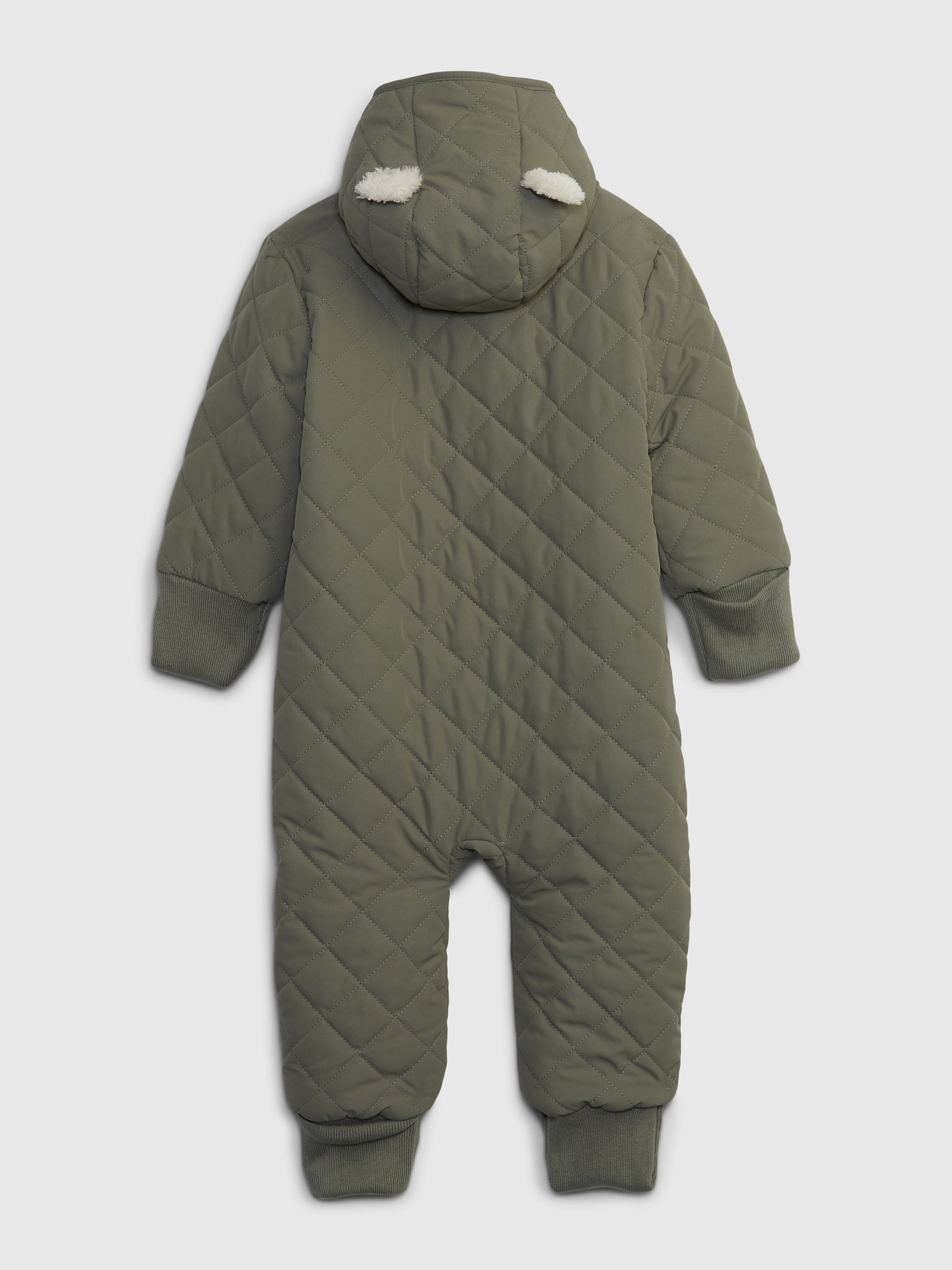 Baby Quilted Sherpa OnePiece Gap