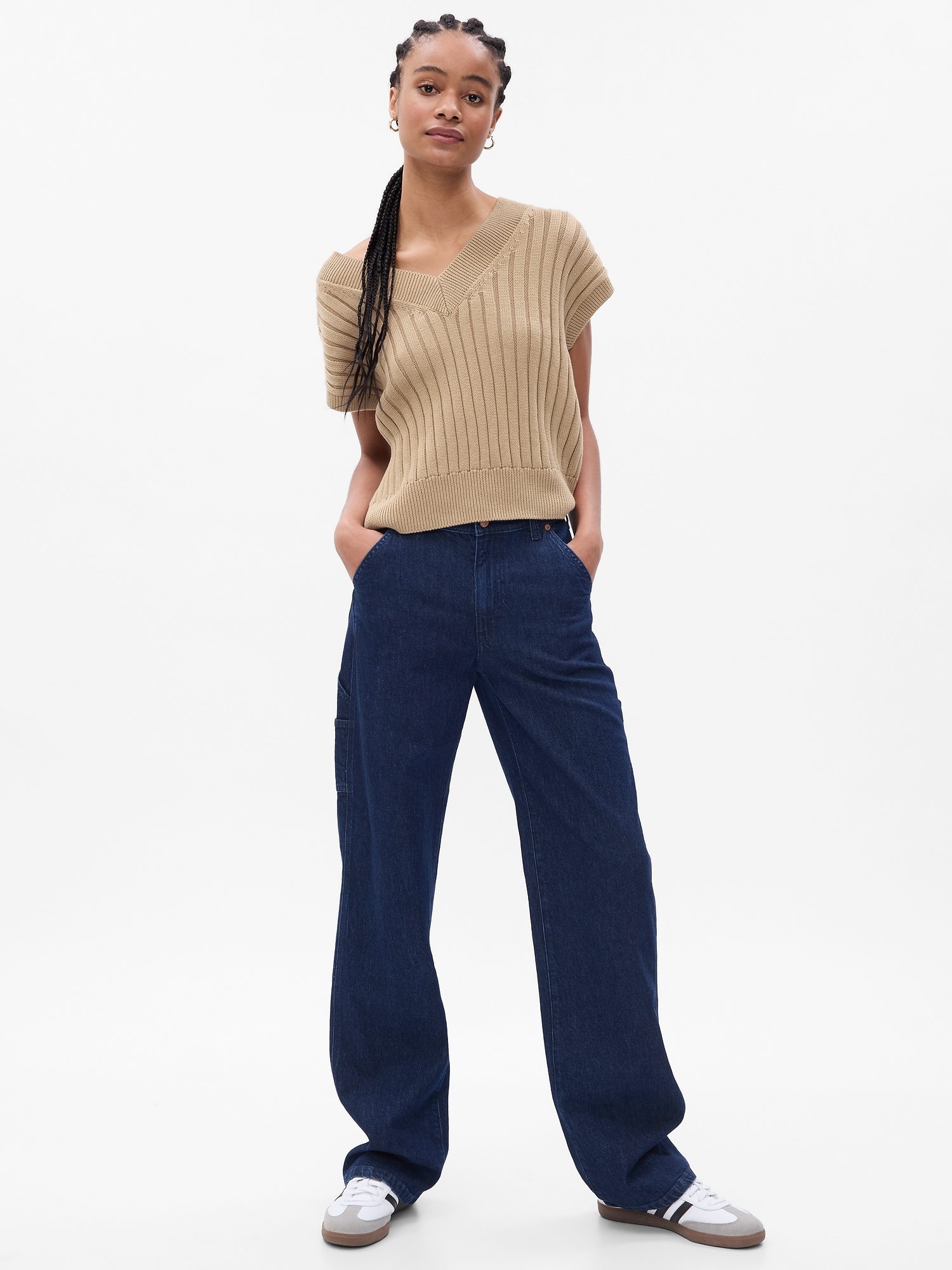 Cotton '90s Loose Carpenter Jeans | Gap