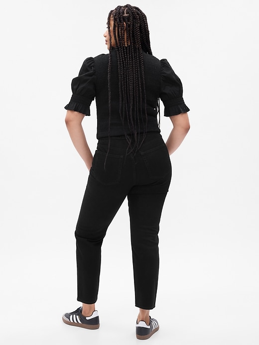 Image number 6 showing, High Rise Cheeky Straight Jeans