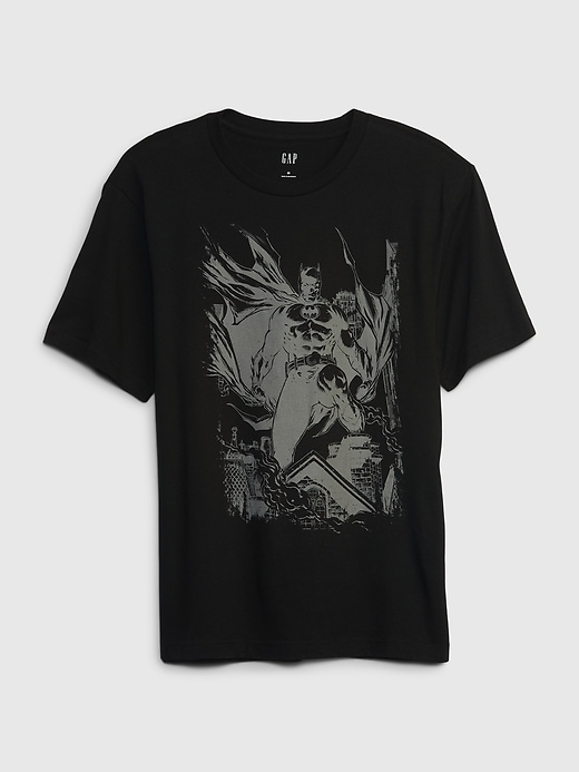 1 of 8 showing, with the color black of product Gap &#124 DC™ Batman Graphic T-Shirt