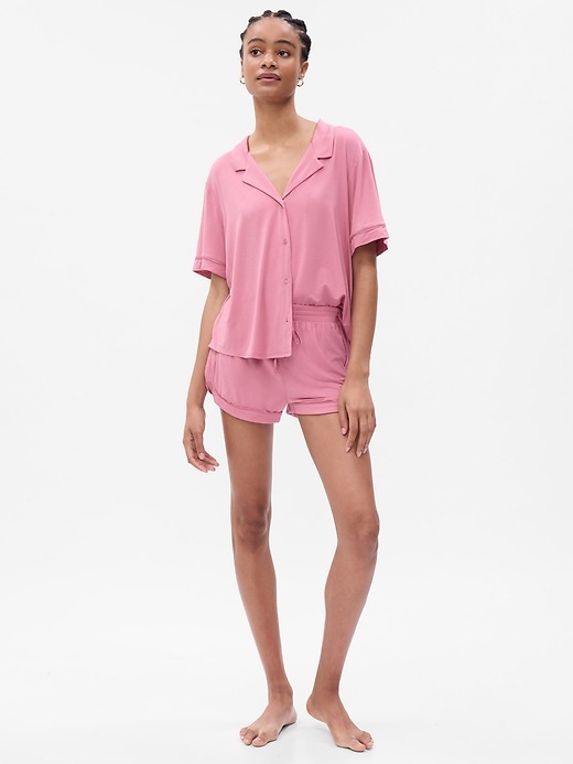 LENZING™ TENCEL™ Modal Pajama Shorts Gap