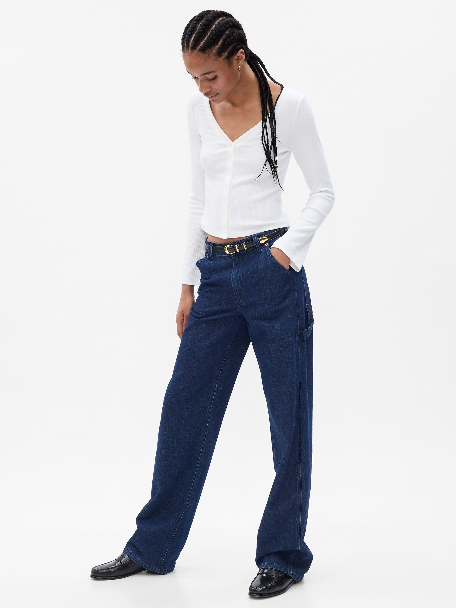 Modern Rib Cardigan | Gap