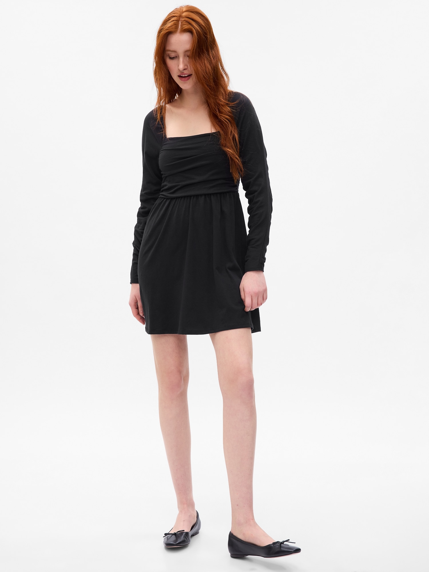 Ruched Mini Dress