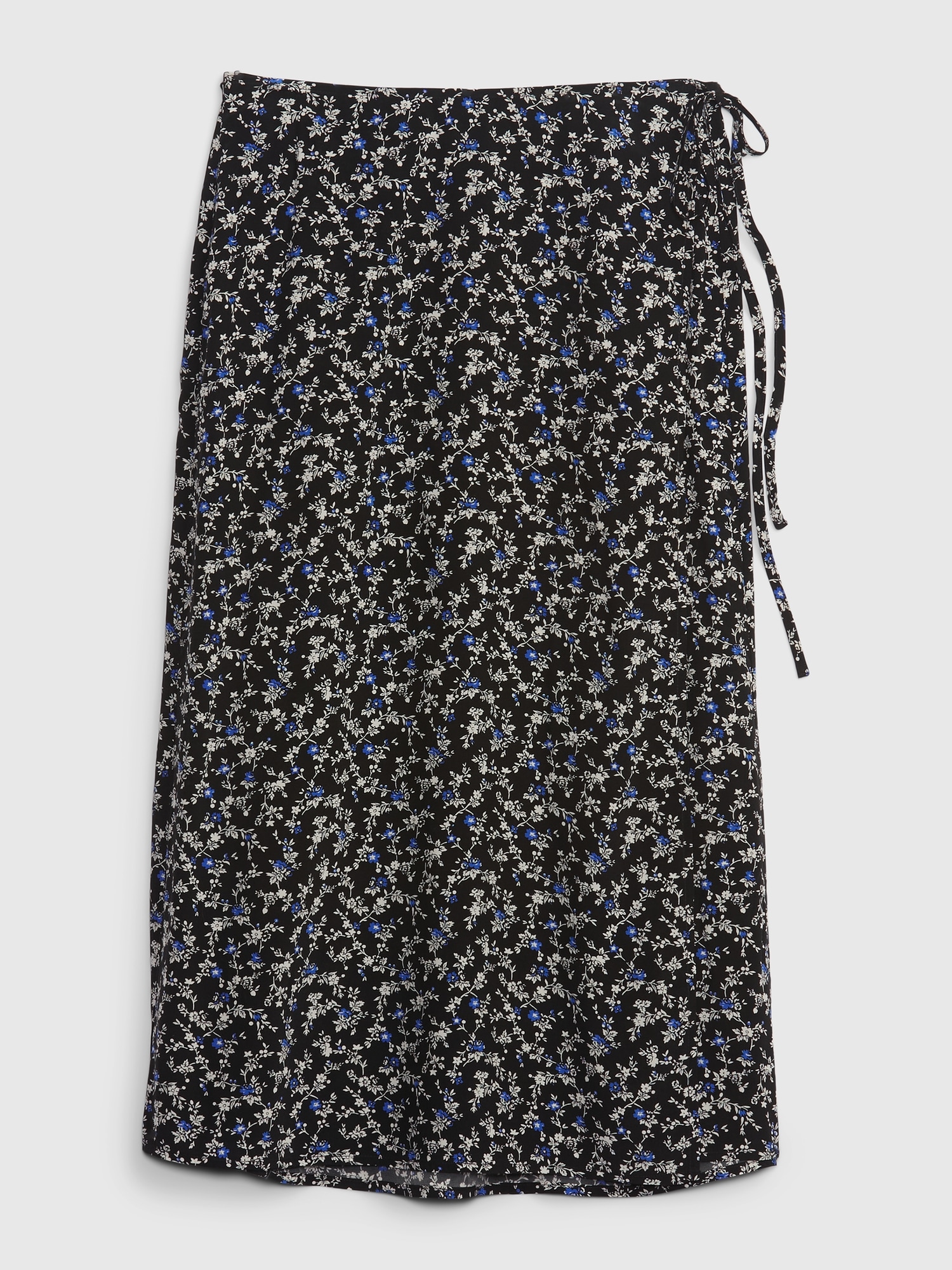 Floral Midi Wrap Skirt | Gap