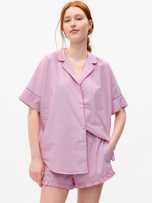 Image number 5 showing, Poplin PJ Shirt