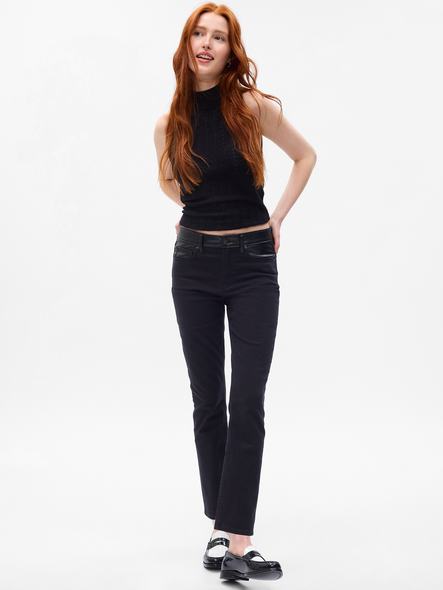 Gap Mid Rise Vintage Slim Jeans