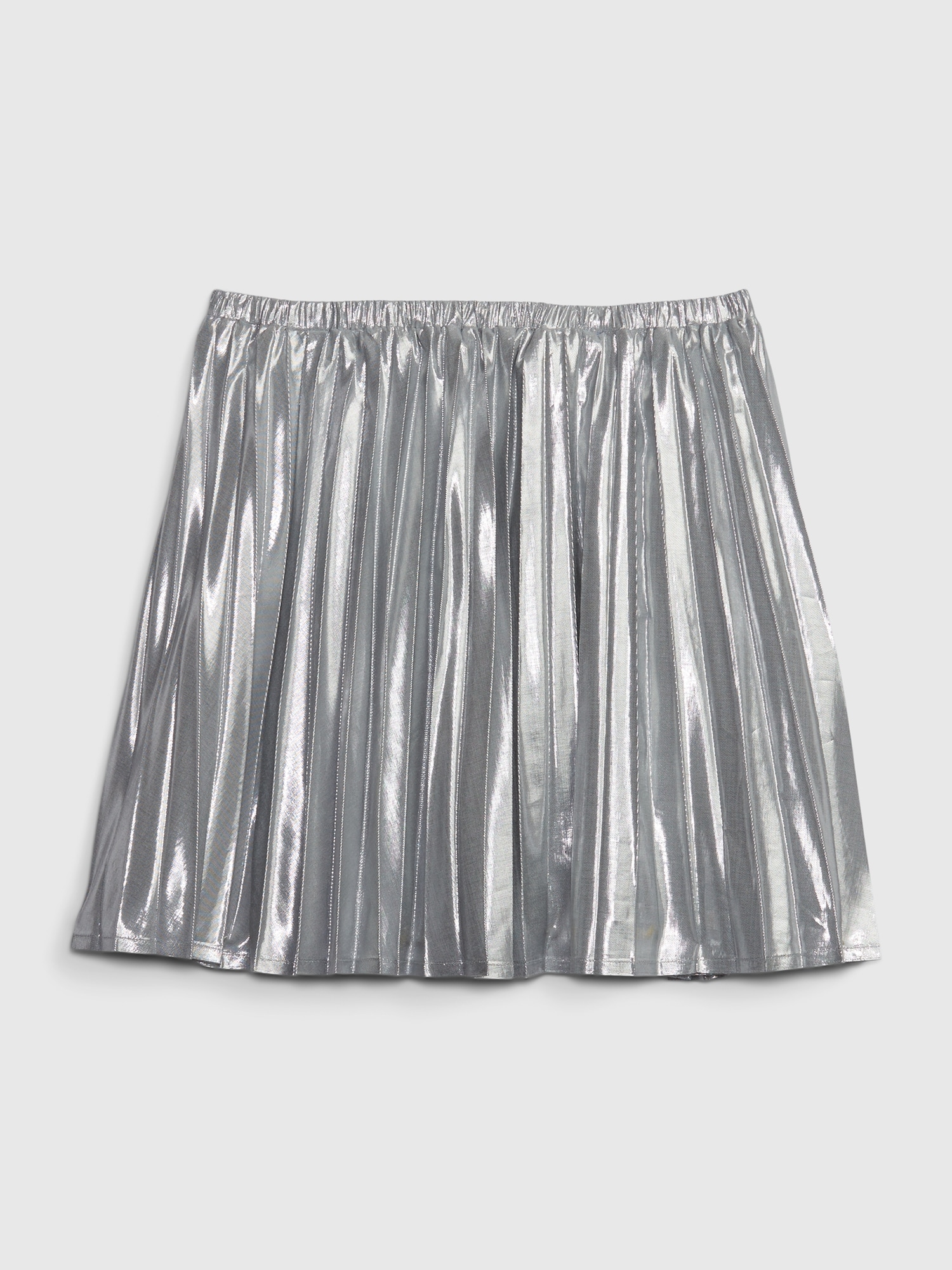 Kids Metallic Pleated Mini Skirt | Gap