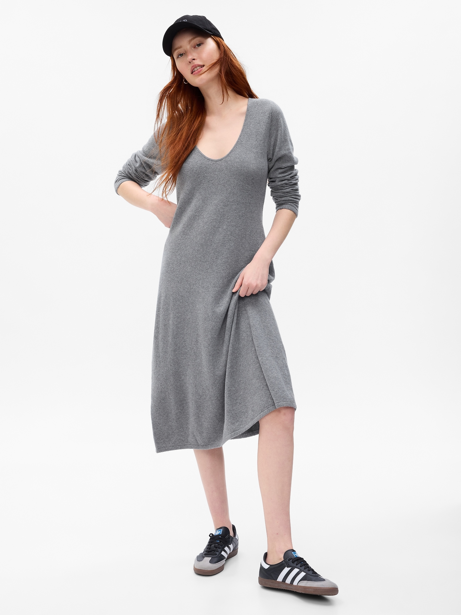 Gap CashSoft Midi Sweater Dress