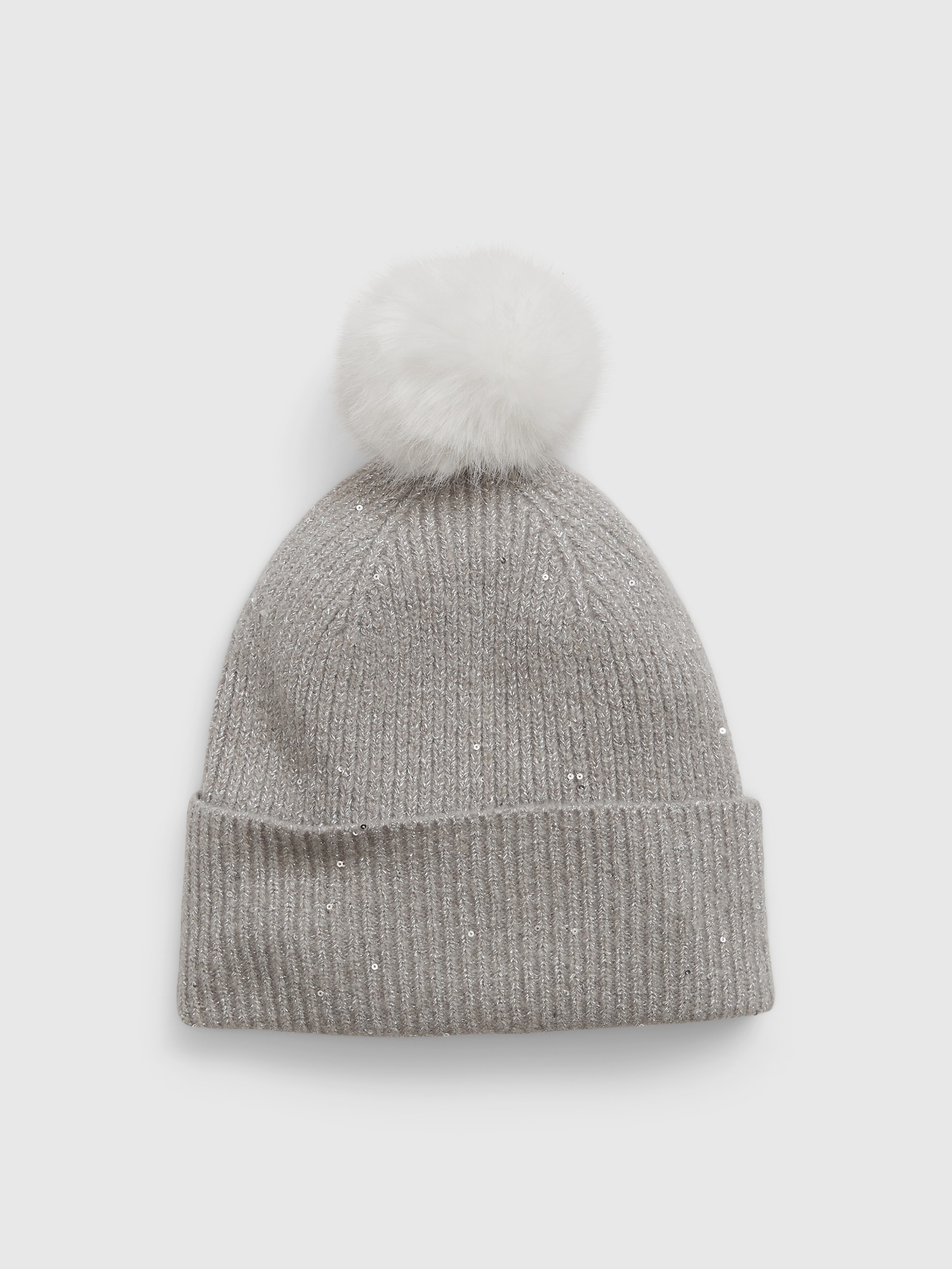 Gap Kids Sequin Pom Beanie