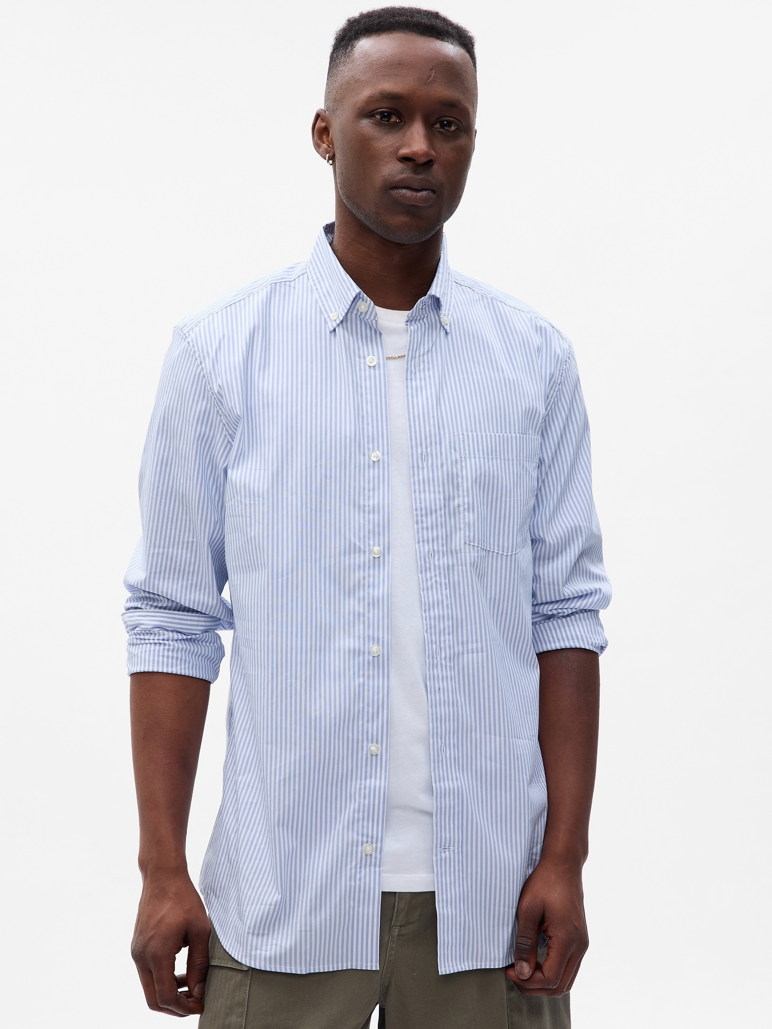 Gap All-Day Poplin Shirt in Standard Fit